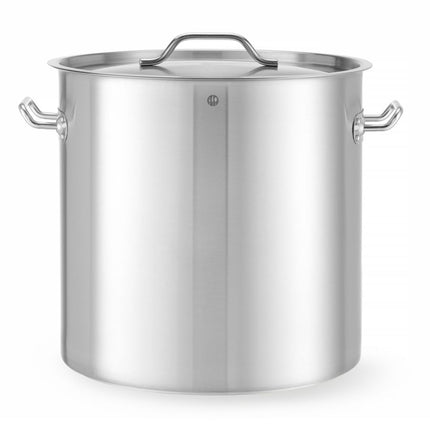 Kookpan hoog - met deksel, HENDI, Budget Line, 50L, âŒ€400x(H)400mm