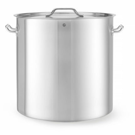 Kookpan hoog - met deksel, HENDI, Budget Line, 98L, âŒ€500x(H)500mm