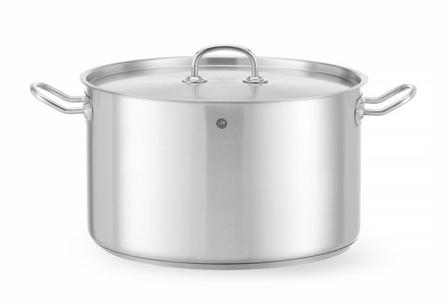 Kookpan middel - met deksel, HENDI, Kitchen Line, 15L, âŒ€320x(H)190mm