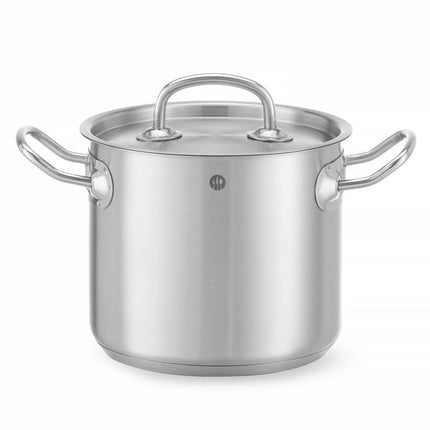 Kookpan hoog - met deksel, HENDI, Kitchen Line, 2,8L, âŒ€160x(H)140mm