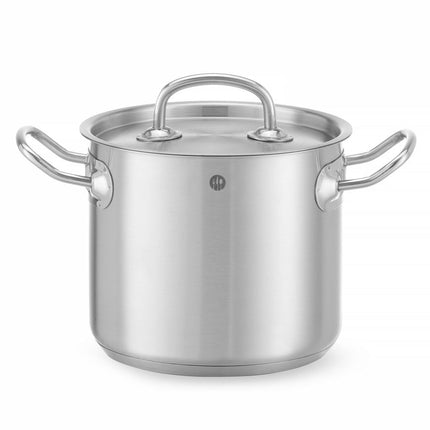 Kookpan hoog - met deksel, HENDI, Kitchen Line, 32L, âŒ€360x(H)320mm