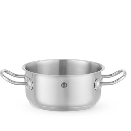 Kookpan laag - zonder deksel, HENDI, Kitchen Line, 1,4L, âŒ€160x(H)75mm
