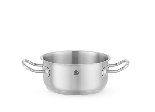 Kookpan laag - zonder deksel, HENDI, Kitchen Line, 1,4L, âŒ€160x(H)75mm