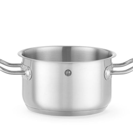 Stoofpan middel - zonder deksel, HENDI, Kitchen Line, 1,8L, âŒ€160x(H)95mm