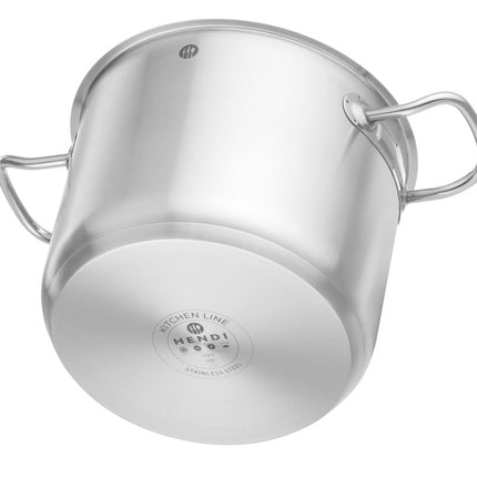 Stoofpan hoog - zonder deksel, HENDI, Kitchen Line, 5L, âŒ€200x(H)160mm