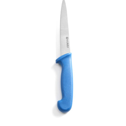 Fileermes, HENDI, Blauw, (L)300mm