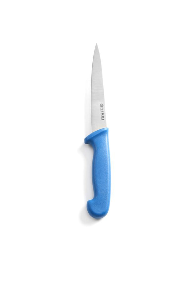 Fileermes, HENDI, Blauw, (L)300mm