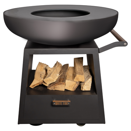 white fire nomad barbecue zwart Ø94.5cm