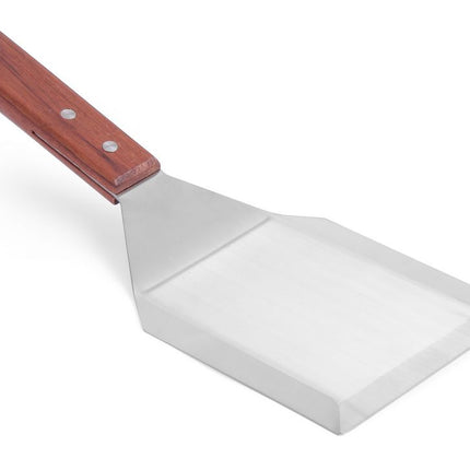 Hamburger turner, HENDI, Hout donker, 305x110mm