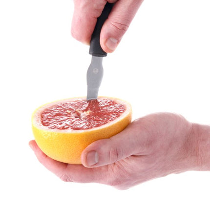 Grapefruitmes, HENDI, Zwart, (L)210mm