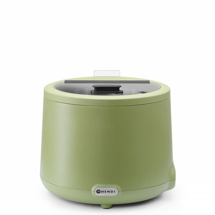 Soepketel UNIQ, HENDI, designed by Robert Bronwasser, 8L, Groen, 220-240V/500W, 365x(H)325mm
