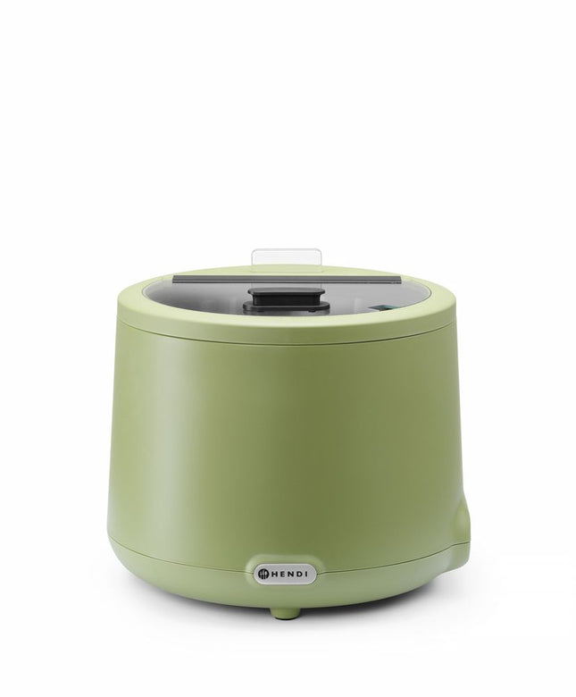 Soepketel UNIQ, HENDI, designed by Robert Bronwasser, 8L, Groen, 220-240V/500W, 365x(H)325mm