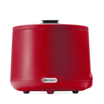 Soepketel UNIQ, HENDI, designed by Robert Bronwasser, 8L, Rood, 220-240V/500W, 365x(H)325mm