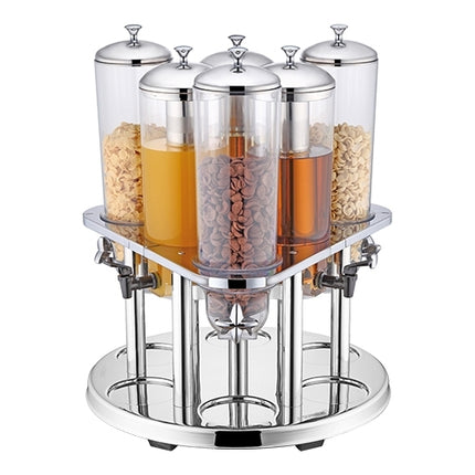 Muesli dispenser 5x3,0L