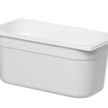 Container GN 1/3 wit polycarbonaat, HENDI, GN 1/3, 5,7L, Wit, 325x176x(H)150mm