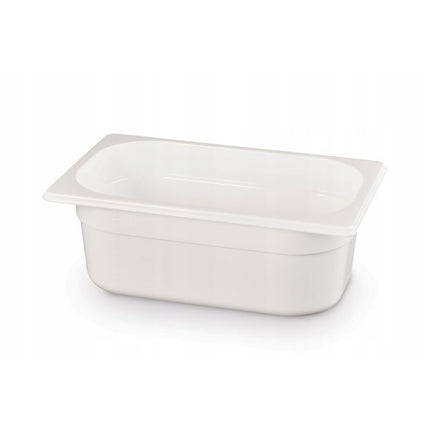 Container GN 1/4 wit polycarbonaat, HENDI, GN 1/4, 1,8L, Wit, 265x162x(H)65mm