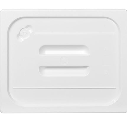Deksel voor GN containers wit polycarbonaat, HENDI, GN 1/2, Wit, 265x325mm
