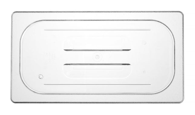 Deksel voor GN containers, HENDI, GN 1/3, Transparant, 325x176mm