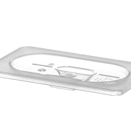 Deksel voor GN containers, HENDI, GN 1/9, Transparant, 176x108mm