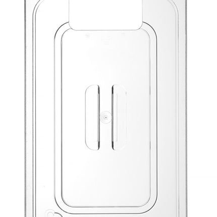 Deksel voor GN containers met uitsparing voor sous vide stick, HENDI, GN 1/1, Transparant, 530x325mm