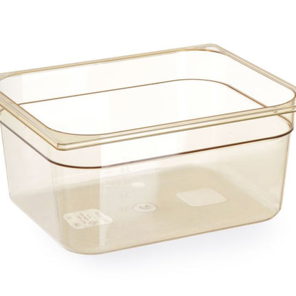 Container GN 1/2 hoge temperatuur bestendigheid, HENDI, GN 1/2, 4L, Transparant, 325x265x(H)65mm