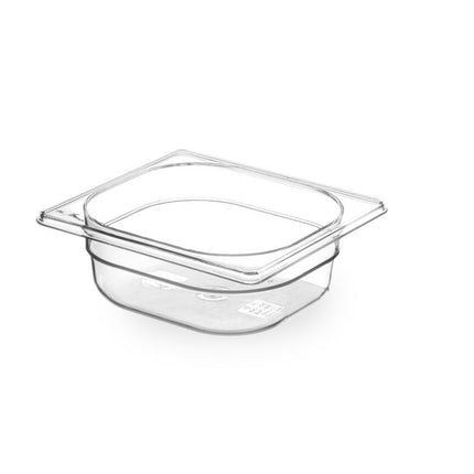 Container GN 1/6 Tritan, HENDI, GN 1/6, 1L, Transparant, 176x162x(H)65mm