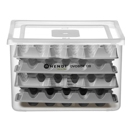 Eiercontainer HENDI OVOBOX 120, HENDI, GN 2/3, 18L, 355x325x(H)200mm