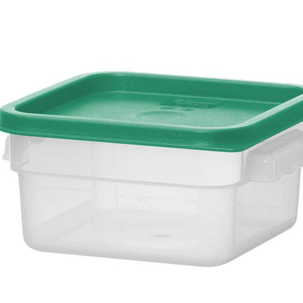 Voedselcontainer met schaalverdeling, HENDI, 1,9L, 190x190x(H)95mm