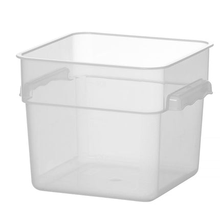 Voedselcontainer met schaalverdeling, HENDI, 5,7L, 235x235x(H)180mm