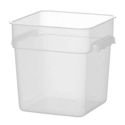 Voedselcontainer met schaalverdeling, HENDI, 7,6L, 235x235x(H)230mm