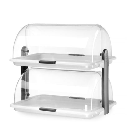 Roltop-presentatie - dubbel, HENDI, 465x310x(H)410mm