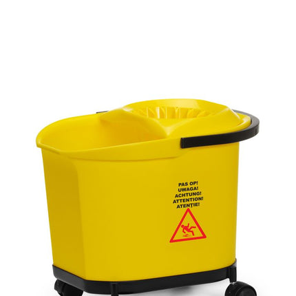 Dweilemmer, HENDI, 16L, Geel, 405x296x(H)340mm