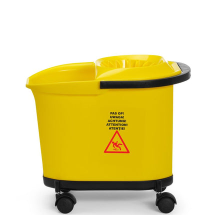 Dweilemmer, HENDI, 16L, Geel, 405x296x(H)340mm