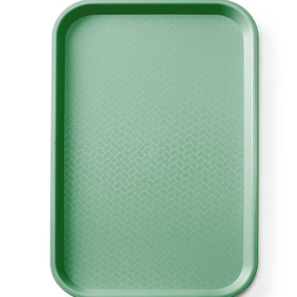 Fastfooddienblad polypropyleen GN 1/1, AmerBox, GN 1/1, Groen, 530x325x(H)20mm