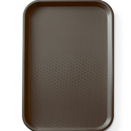 Fastfooddienblad polypropyleen GN 1/1, AmerBox, GN 1/1, Bruin, 530x325x(H)20mm