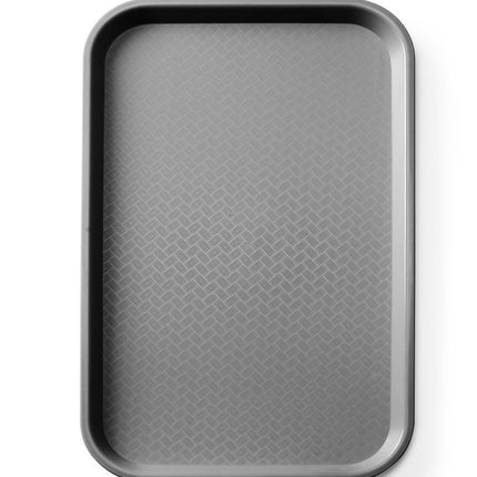 Fastfooddienblad polypropyleen GN 1/1, AmerBox, GN 1/1, Zwart, 530x325x(H)20mm