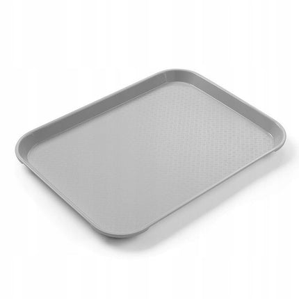 Fastfood dienbladen small, HENDI, Lichtgrijs, 265x345x(H)20mm