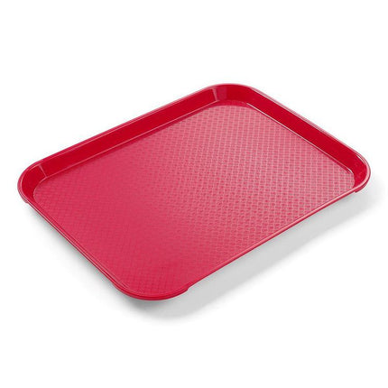 Fastfood dienbladen small, HENDI, Rood, 265x345x(H)20mm