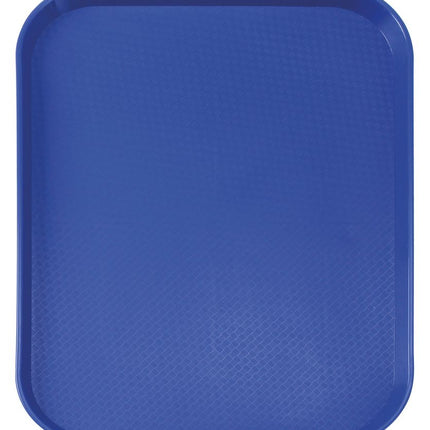 Fastfood dienbladen small, HENDI, Blauw, 265x345x(H)20mm