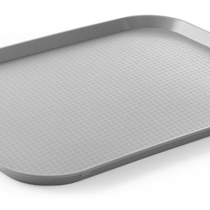 Fastfood dienbladen large, HENDI, Lichtgrijs, 350x450x(H)20mm