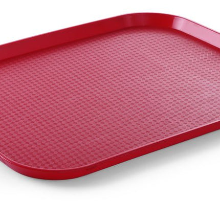 Fastfood dienbladen large, HENDI, Rood, 350x450x(H)20mm