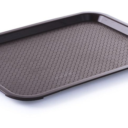 Fastfood dienbladen large, HENDI, Bruin, 350x450x(H)20mm