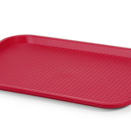 Fastfood dienbladen medium, HENDI, Rood, 305x415x(H)20mm