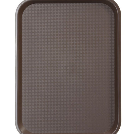 Fastfood dienbladen medium, HENDI, Bruin, 305x415x(H)20mm