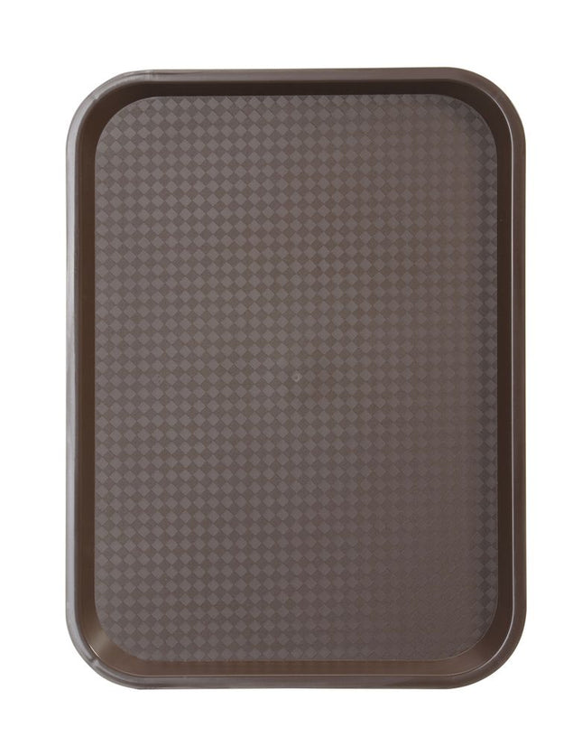 Fastfood dienbladen medium, HENDI, Bruin, 305x415x(H)20mm