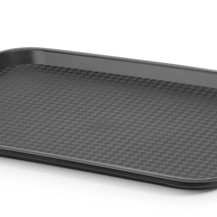 Fastfood dienbladen medium, HENDI, Zwart, 305x415x(H)20mm