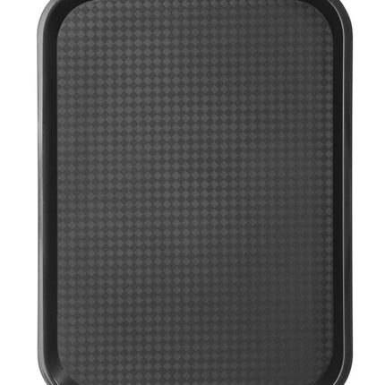 Fastfood dienbladen medium, HENDI, Zwart, 305x415x(H)20mm