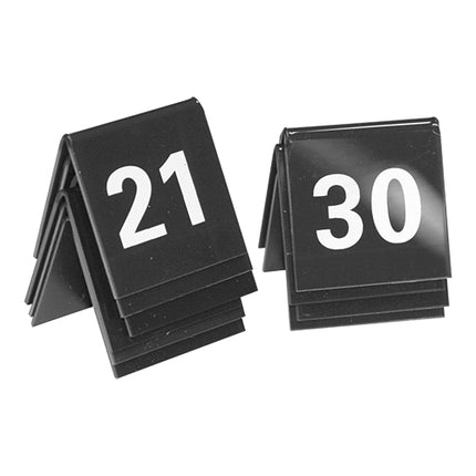 Tafelnummer set 21~30