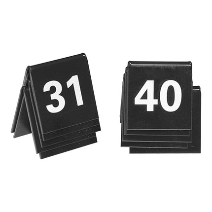 Tafelnummer set 31~40