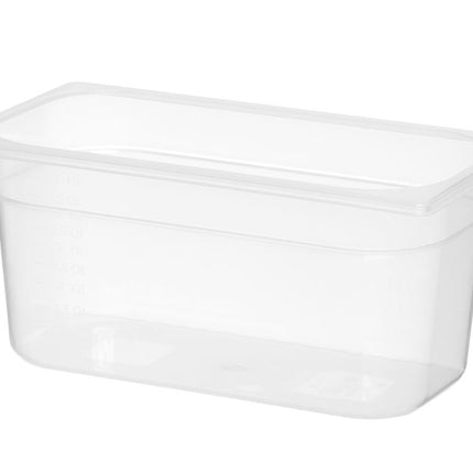 Container GN 1/3 polypropyleen, HENDI, Profi Line, GN 1/3, 5,7L, Transparant, 325x176x(H)150mm